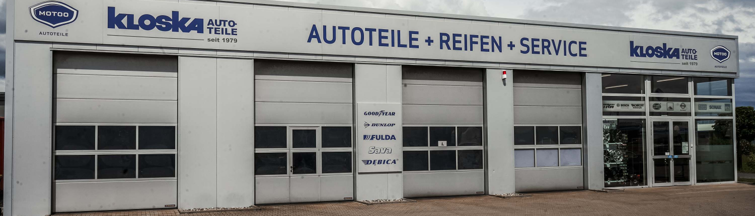 Halle von Kloska Autoteile eK am Standort Kommern